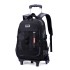 Natural Fish Cross border New Pull up Backpack for Primary School Students, Grades 3-6, Men, Large Capacity Load Reduction Backpack Delivery Service