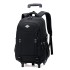 A new product of dropshipping natural fish, a pull rod backpack for junior high school students and boys, with a large capacity that can print logos across borders