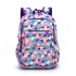 Korean version of high school backpack for girls, lightweight and breathable, suitable for third and fourth grade elementary school students and children aged 6-14, with large capacity