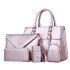 2021 New Three Piece Women's Bag Korean Edition Fashion Single Shoulder Crossbody Mother Bag Handheld Big Bag Mother Child Set Bag