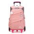 Natural Fish One Piece dropshipping for middle school students, six wheeled climbing ladder, pull rod backpack for primary school students, large capacity backpack for cross-border special