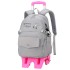 Natural Fish Cross border New Pull up Backpack for Primary School Students and Girls, Simple, Fashionable, Large Capacity, Anti Splashing, One Piece Hair Collection