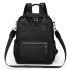 Casual and minimalist women's backpack cross-border trend 2025 new solid color minimalist hand-held shoulder crossbody bag