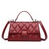 Cross border foreign trade women's bag 2025 new diamond grid hand-held flip small square bag women's shoulder crossbody bag wholesale