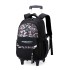 Natural Fish Pull Rod Backpack Primary School Students 3-6 Grades Climbing Stairs High Grade Backpack Large Capacity