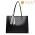 High end fashion bag for women 2024 new retro printed large capacity tote bag versatile underarm shoulder bag for women