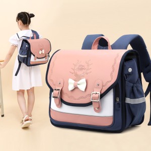 Natural Fish Children's Primary School Student Backpack Summer New Ins Wind Horizontal Backpack 1-3 Grades Male and Female