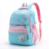 2020 new backpack for primary school students, boys and girls, spinal protection to reduce burden, lightweight children's backpacks for grades 3-4 to 6