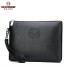 Men's 2023 new casual men's handbag PU soft leather men's bag mobile phone bag large capacity wallet