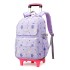 Cross border backpack for girls, primary school students, grades 3-4, 5-6, middle school studentsReduce the burden of large capacity children's backpacks