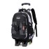 Natural Fish Cross border New Pull up Backpack for Primary School Students, Grades 3-6, Men, Large Capacity Load Reduction Backpack Delivery Service