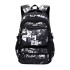 Backpack for junior high school students, male spine protector backpack, large capacity to reduce burden, backpack for high school students, graffiti backpack for college students