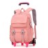 Cross border dropshipping of natural fish new product, pull rod backpack for primary school students, grades 3-6, middle school students, girls aged 8-14