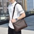 Cross border 2024 new shoulder bag, casual men's bag, crossbody bag, men's large capacity business bag, fashionable and simple men's bag