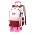 Natural Fish's new pull rod backpack for primary school students in grades 3-6, with large capacity for climbing stairs, is a hot seller across Europe and America