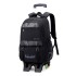 Natural fish large capacity pull rod backpack for 3-6 grade primary and secondary school students, dual-use backpack for junior high school stair climbing backpack