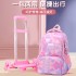 Natural Fish's new pull rod backpack three piece set for elementary school students, large capacity fashionable backpacks for both men and women, popular dropshipping