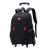 A new product of dropshipping natural fish, a pull rod backpack for junior high school students and boys, with a large capacity that can print logos across borders