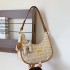 Underarm bag French 2024 new trendy bag casual bag versatile half moon tooth bag moon bag single shoulder diagonal cross bag