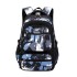 Backpack for junior high school students, male spine protector backpack, large capacity to reduce burden, backpack for high school students, graffiti backpack for college students