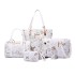 Cross border foreign trade large capacity new European and American retro mother and child bag multi piece set women's bag single shoulder crossbody handbag bag