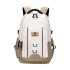 Natural Fish New Junior High School Backpack University High Beauty, Simple, Stain resistant, Large Capacity Backpack