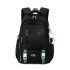 Natural Fish Elementary School Junior High School Waterproof Breathable New Large Capacity Backpack Computer Bag Multi layer Collection