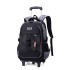 Natural Fish Cross border New Pull up Backpack for Primary School Students, Grades 3-6, Men, Large Capacity Load Reduction Backpack Delivery Service