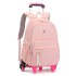 Natural Fish New Primary School Students' Pull up Backpack Girls' 2-6 Grades Large Capacity Detachable Backpack Hair Replacement