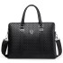 Cross border 2024 new business commuting bag handbag computer bag men's briefcase large capacity crossbody shoulder bag