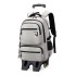 Natural fish pull rod backpack for primary school students in grades 3-6, large capacity backpack for junior high school students, dual-use cross-border