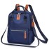 Casual and minimalist women's backpack cross-border trend 2025 new solid color minimalist hand-held shoulder crossbody bag