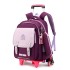 Natural Fish New British Style Pull up Backpack for Primary School Boys and Girls, Durable and Large Capacity, First to Sixth Grade Hair Collection