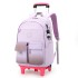 2022 Natural Fish New Pull up Backpack for Primary School Students in Grades 3-6 with Large Capacity and Reduced Burden, One Piece Waiver Backpack