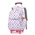 Natural Fish New Product Pull up Backpack Primary School Students 3-6 Grades Little Princess Fashion Gift Pendant Cross border Explosive Item dropshipping