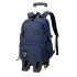 Student roll up backpack, children's roll up suitcase, elementary school backpack, junior high school backpack with wheels, roll up backpack, can climb stairs, large capacity