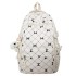 2025 new fresh and sweet backpack for girls, middle and high school students, bow shaped large capacity backpack, casual backpack