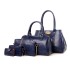 2023 New European and American Fashion Crocodile Pattern Five piece Set for Women's Bags, Mother Bag, Cross Shoulder, Single Shoulder, Handbag Manufacturer Wholesale