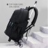 A new product of dropshipping natural fish, a pull rod backpack for junior high school students and boys, with a large capacity that can print logos across borders