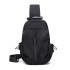 2025 new simple and lightweight crossbody bag for men's outdoor leisure, men's sports chest bag, large capacity student shoulder bag