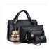 2023 Women's Bag New European and American Fashion Four piece Set Mother Bag Large Capacity Single Shoulder Handheld Crossbody Bag Manufacturer Wholesale