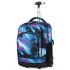 Middle school students' roller backpacks, boys' travel backpacks, adults' roller backpacks, men's and women's 5-9 grade large capacity