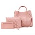 2023 Women's Bag New Fashionable Three piece Set Mother Bag Large Capacity Single Shoulder Cross Shoulder Handheld Bucket Bag Manufacturer Wholesale