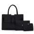 Cross border foreign trade women's bag 2025 new large capacity three piece set commuting can be slung over one shoulder handbag wholesale