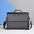 Cross border fashion men's bag 2024 new horizontal handbag, shoulder bag, crossbody bag, business briefcase, men's casual bag