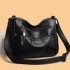 Single shoulder mother bag 2023 new urban simple PU soft leather middle-aged women's bag crossbody large capacity bag wholesale