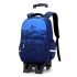 Natural Fish's new pull rod backpack reduces the burden on elementary school students and boys, with a large capacity and detachable backpack. One piece hair replacement