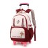 Natural Fish New Lightweight Pull up Backpack Primary School Girls' Large Capacity Backpack 3-6 Grade Middle School Students' Backpack