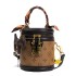 Advanced bucket bag 2024 new cylindrical crossbody bag with niche design, popular high-end and stylish handheld bucket bag