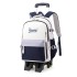 Natural Fish's new pull rod backpack for primary school students in grades 3-6, with large capacity for climbing stairs, is a hot seller across Europe and America